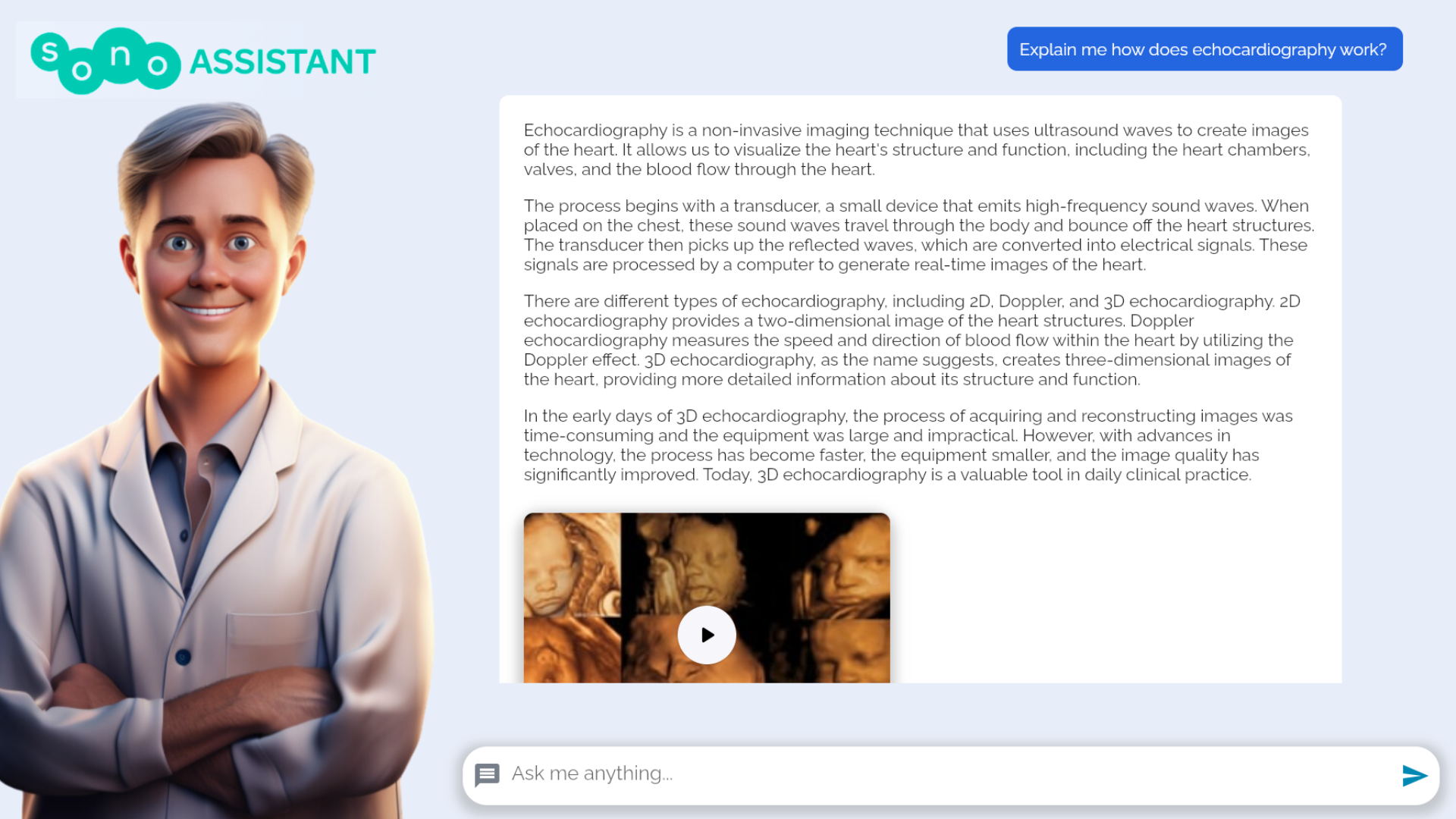 Introducing the Next Leap in Medical Education: The AISonoAssistant Chatbot